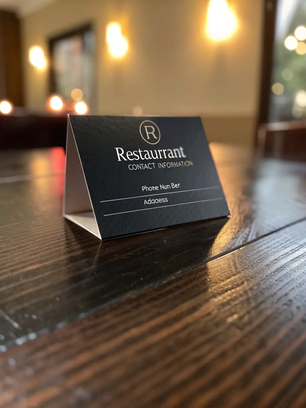 A professional-looking business card with the title 'Registered Agent' and contact information, symbolizing the registered agent service.