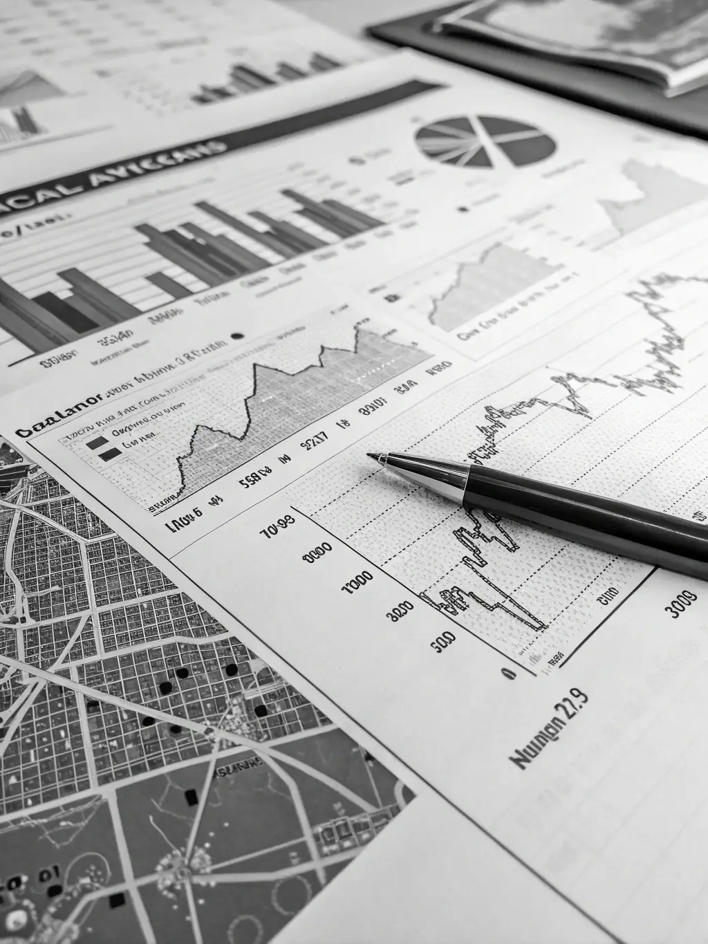 A detailed financial chart showing tax-efficient investment strategies, highlighting potential savings and growth opportunities for high-net-worth clients.
