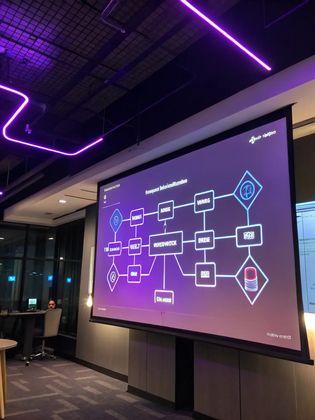 A dynamic workflow diagram illustrating an optimized legal process, highlighting the efficiency and clarity achieved through AI-driven workflow design.