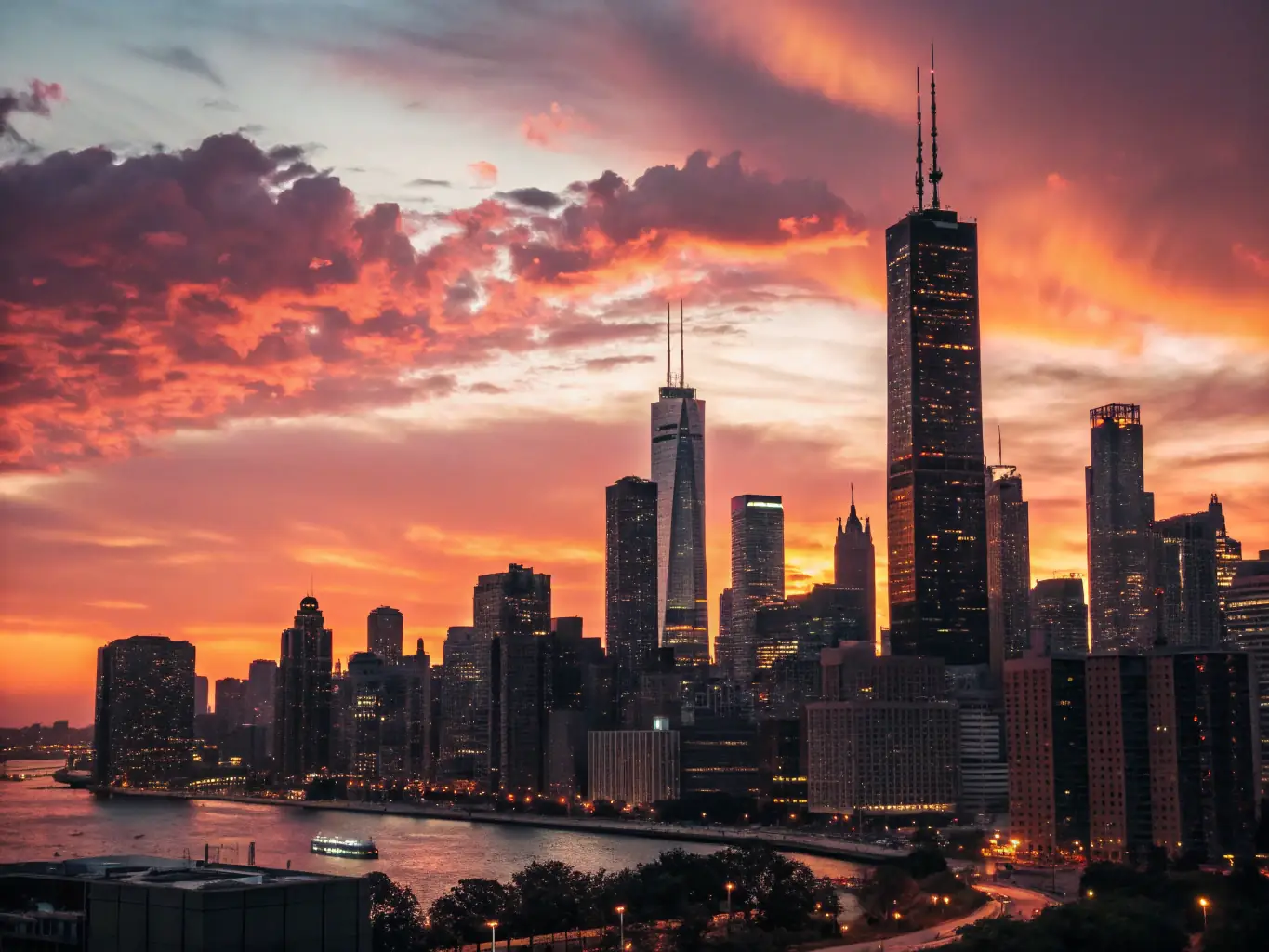 A panoramic view of the Manhattan skyline at sunset, representing ARH's multi-market expertise and understanding of the NYC landscape.
