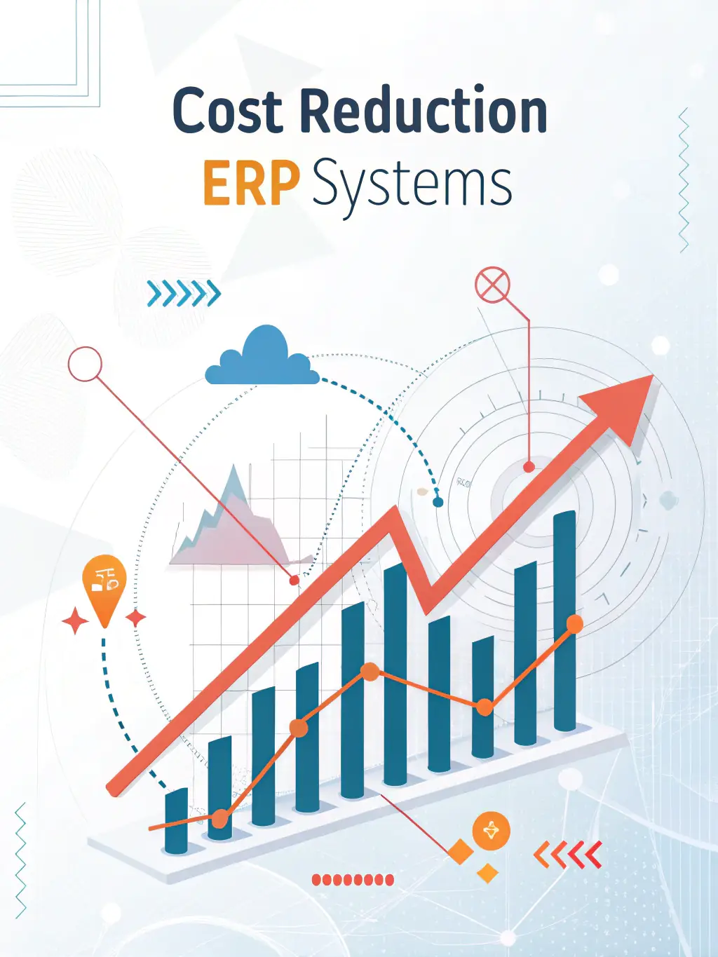 A graph depicting the reduction in operational costs after implementing AI solutions, showcasing the financial benefits of AI adoption for legal firms.