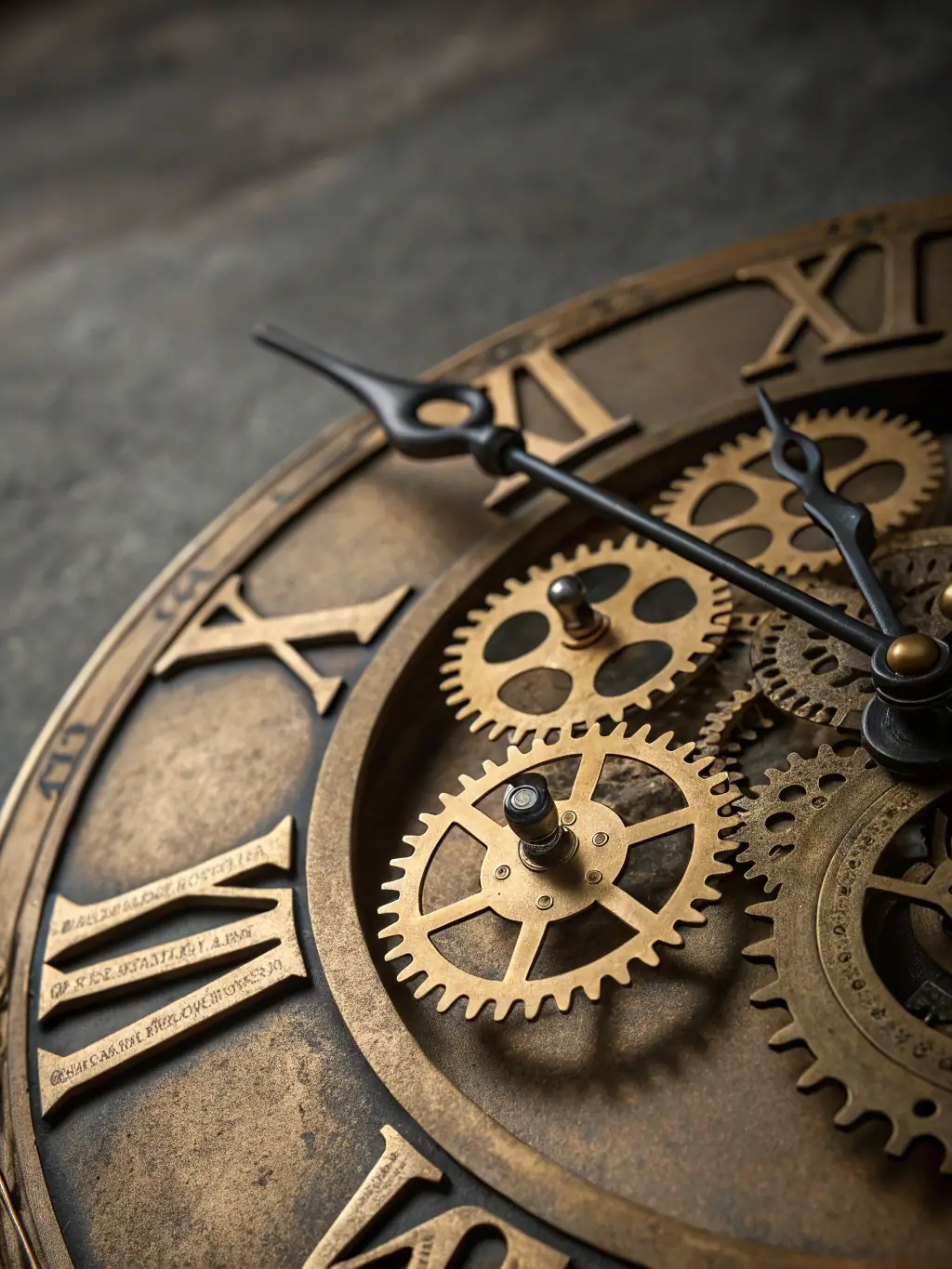 An image showing a clock with gears turning, representing precise timing in investment decisions.