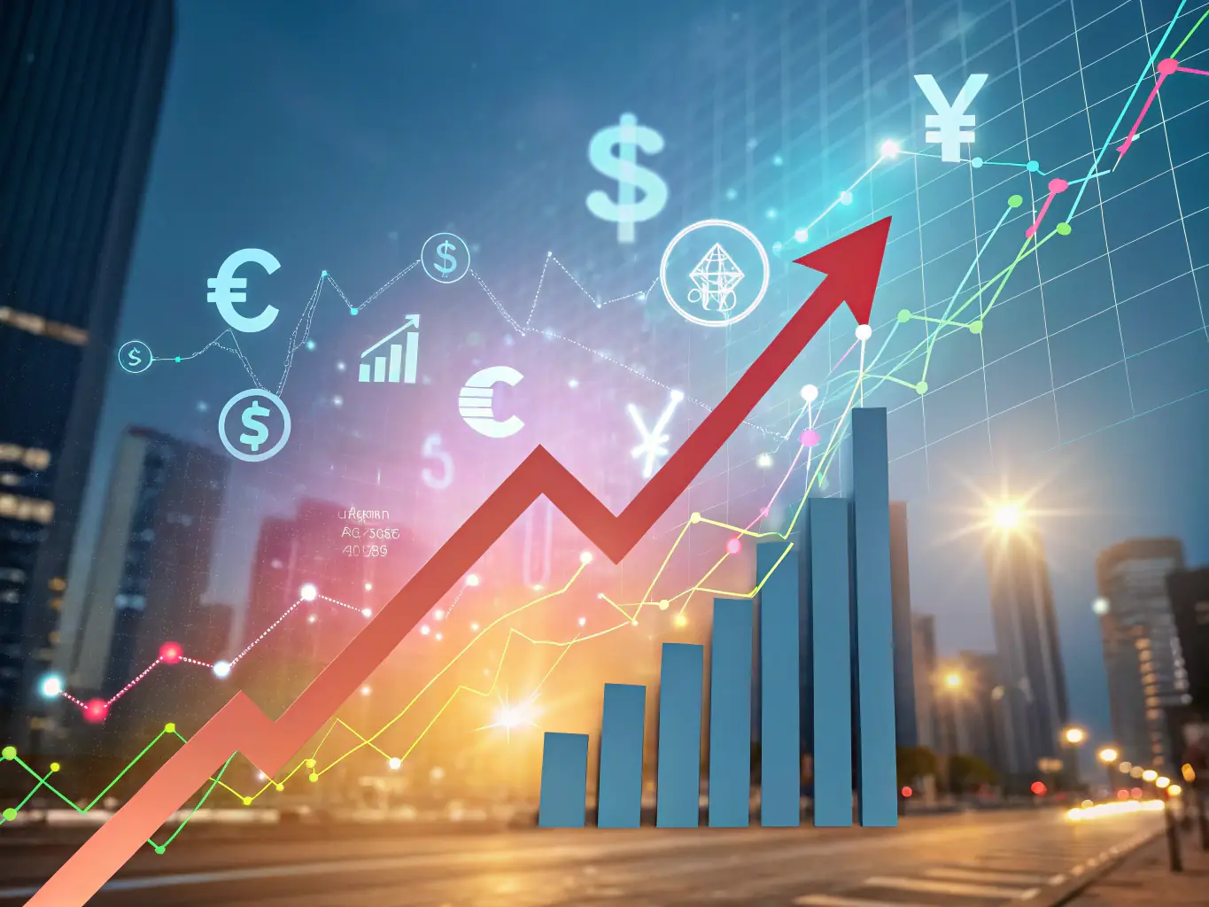 A close-up shot of a financial chart overlaid on a blueprint, representing the integration of financial planning and real estate investment.