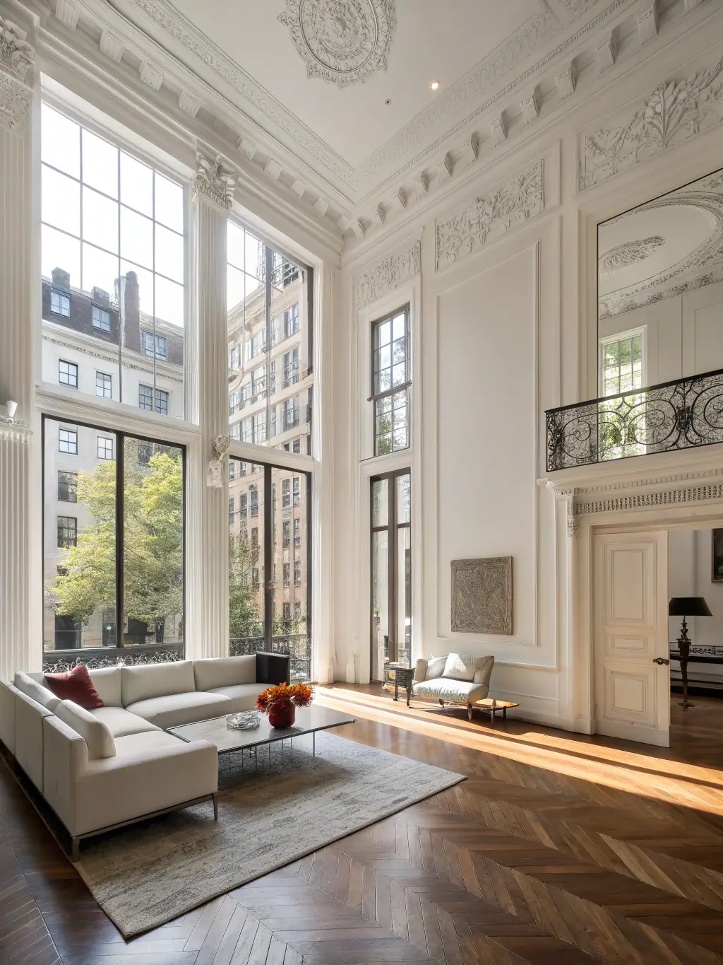 An image of a beautifully staged luxury home, highlighting its unique features and appeal to potential buyers.