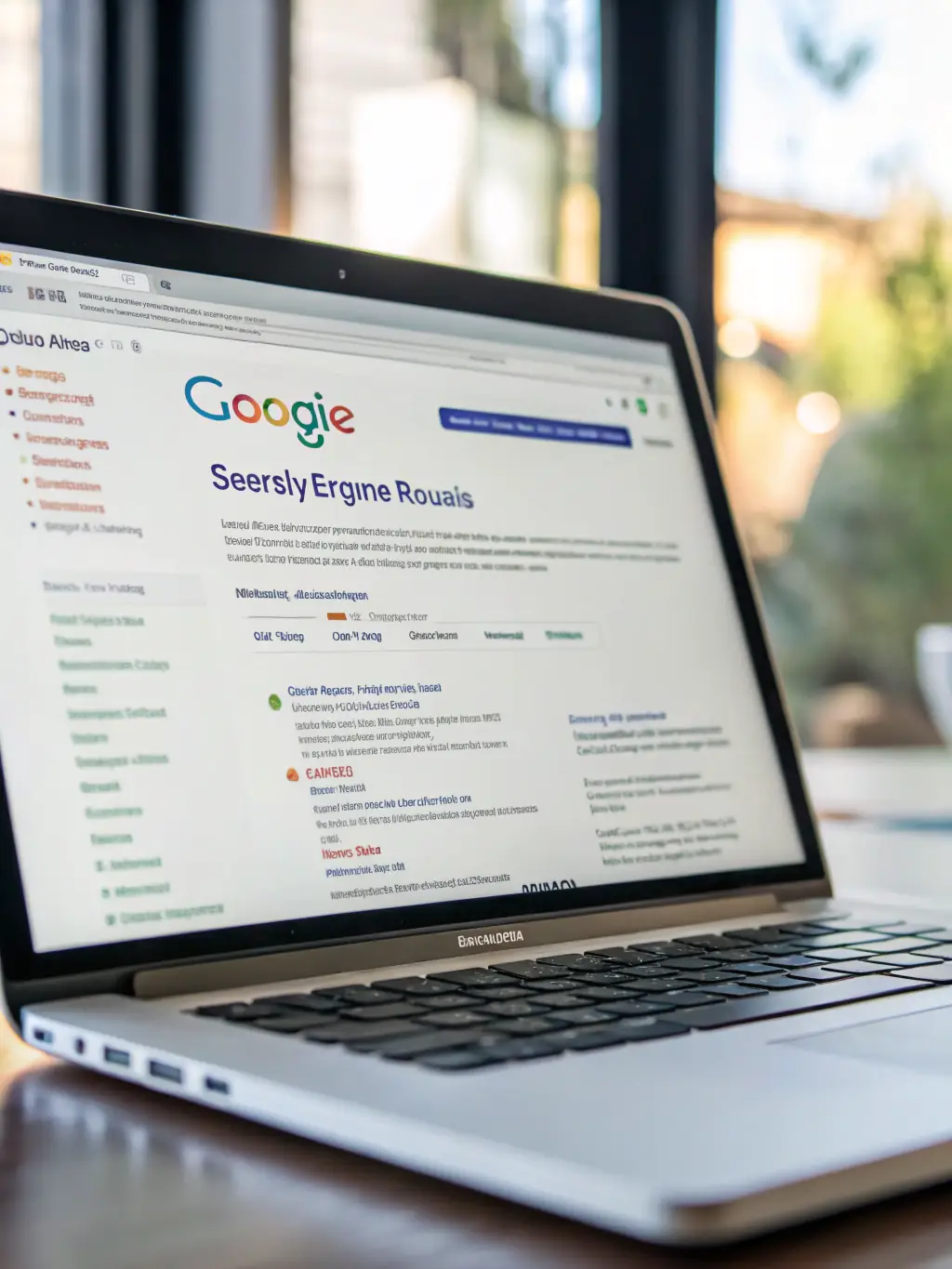 A visual representation of a law firm's website ranking higher in search engine results, showcasing improved online visibility.