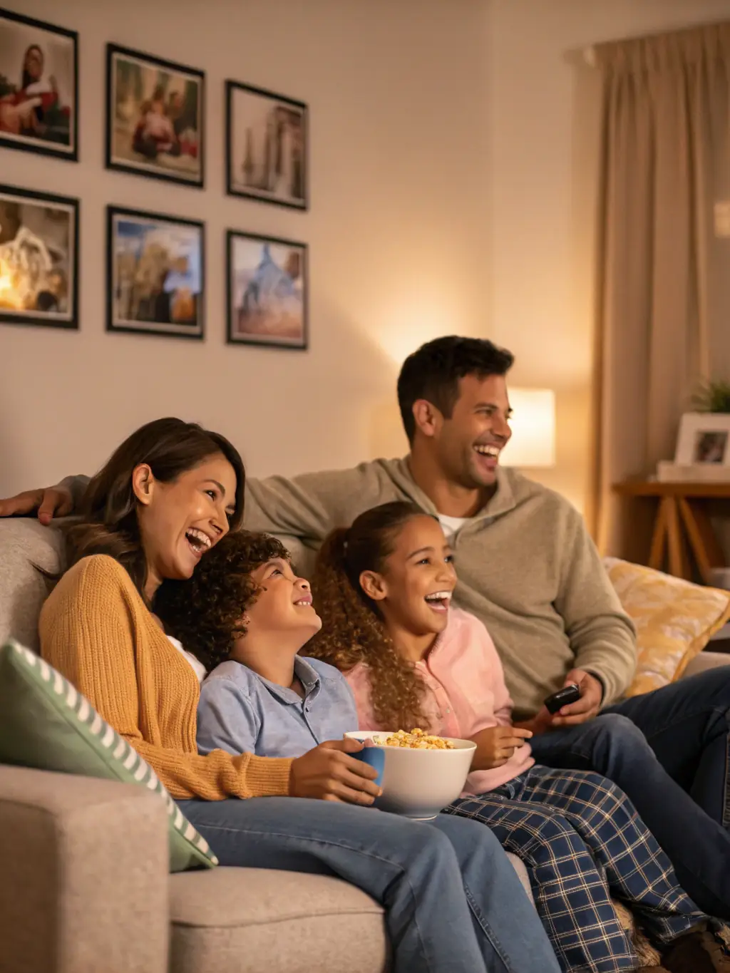 A diverse group of family members is shown smiling and relieved after a successful property transaction, highlighting the positive outcomes and peace of mind achieved through our advisory services.