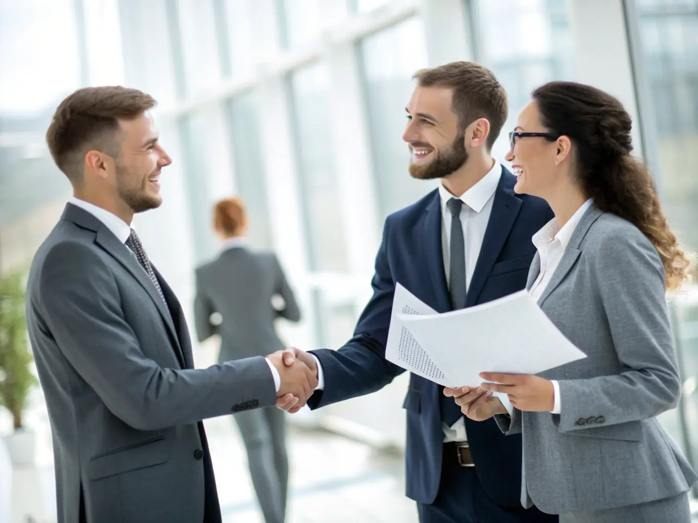 A real estate transaction is being managed by a team of professionals, ensuring a smooth and efficient process for the trustee and beneficiaries involved.