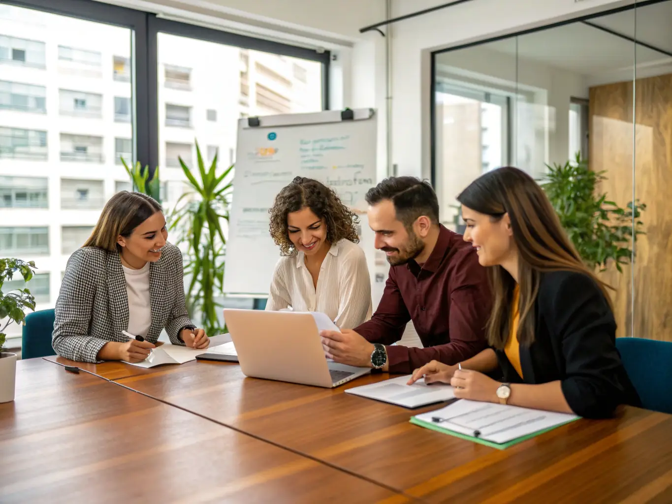 A photograph depicting a family business meeting, with diverse generations engaged in a discussion around a conference table, showcasing collaboration and strategic planning.